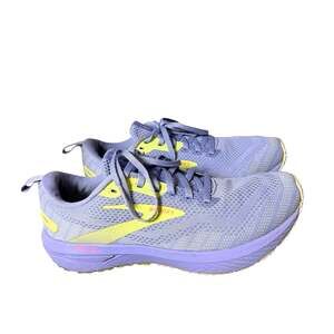 Brooks Women's Revel 6 Neutral Running Shoes Purple Yellow Size 10